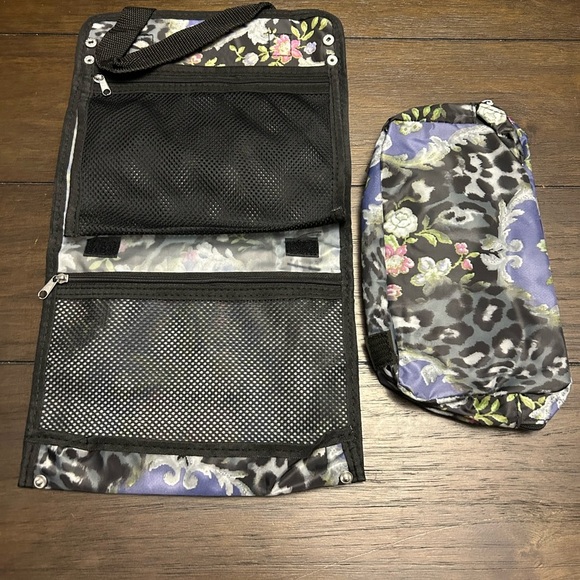 Avon Floral and Leopard Print Travel Organizer Set - Picture 1 of 3